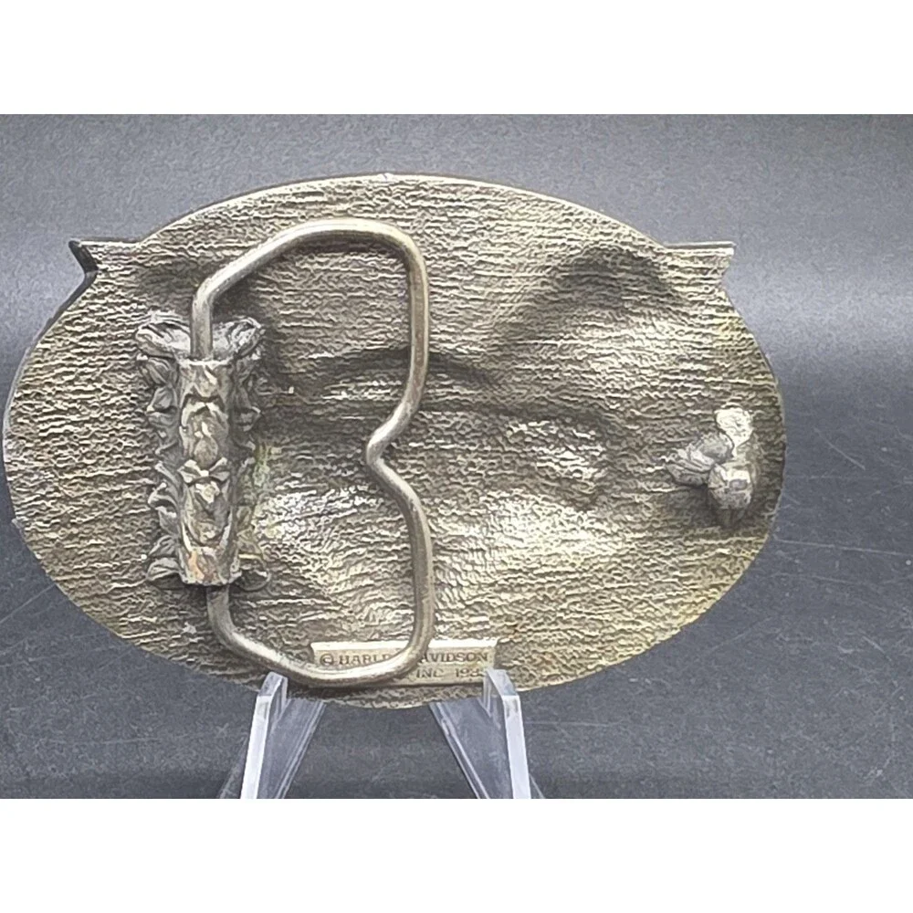 Vintage 1983 Harley Davidson Belt Buckle